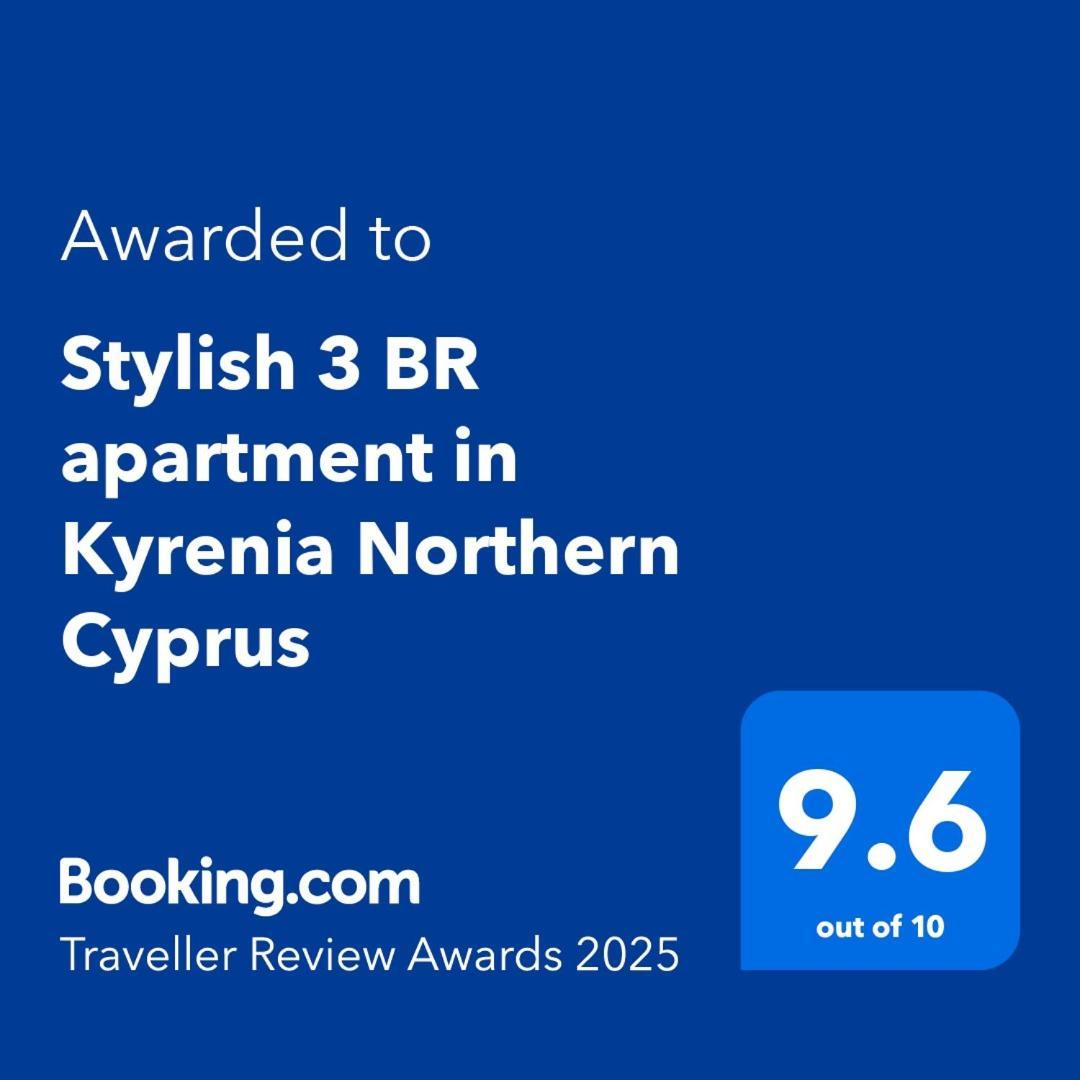 Stylish 3 Bedroom Apartment In Kyrenia  Exterior photo